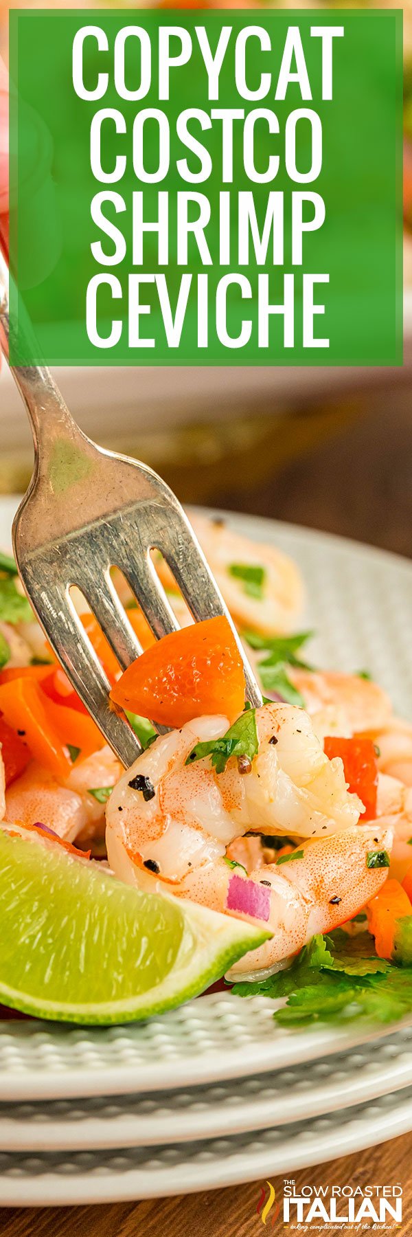 Copycat Costco Shrimp Ceviche Recipe - PIN