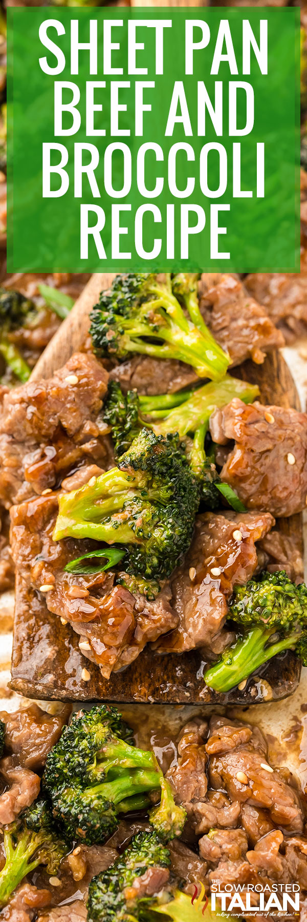 Sheet Pan Beef and Broccoli Recipe - PIN