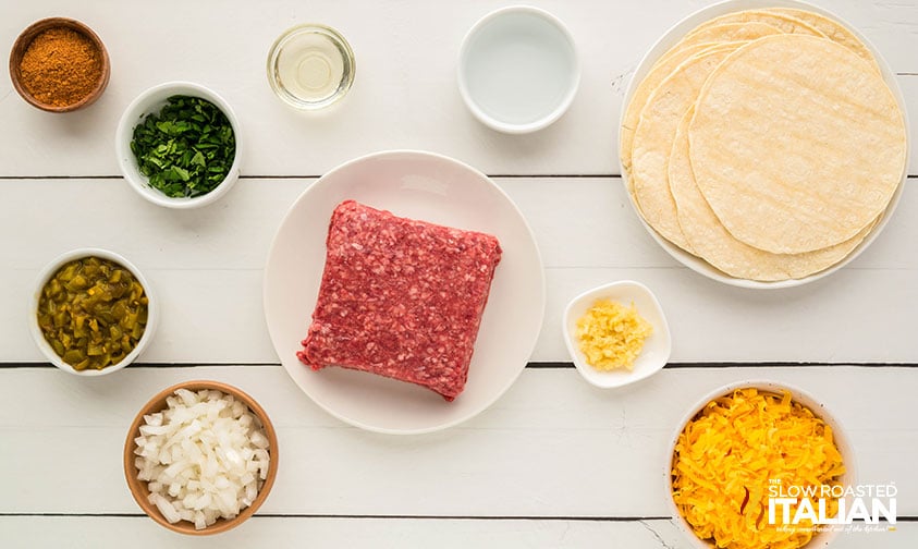 ingredient for crispy baked tacos