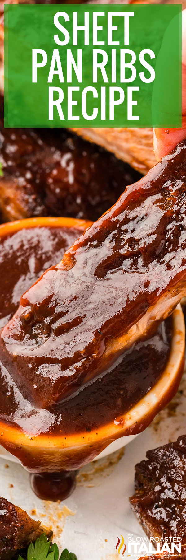 Sheet Pan Ribs Recipe -PIN