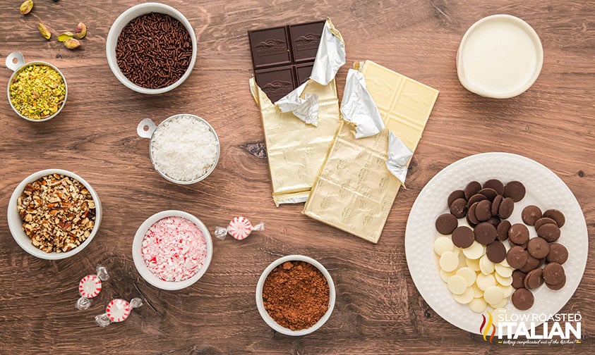 ingredients for chocolate truffles recipe