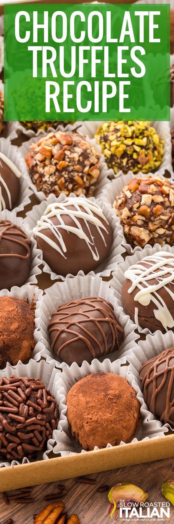 Chocolate Truffles Recipe -PIN