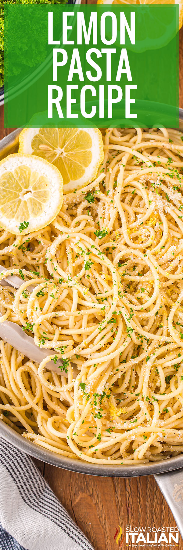 Lemon Pasta Recipe- PIN