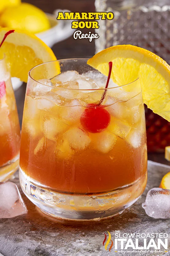 titled image: Amaretto Sour Recipe