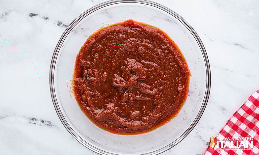 mixed sauce for easy sloppy joe recipe