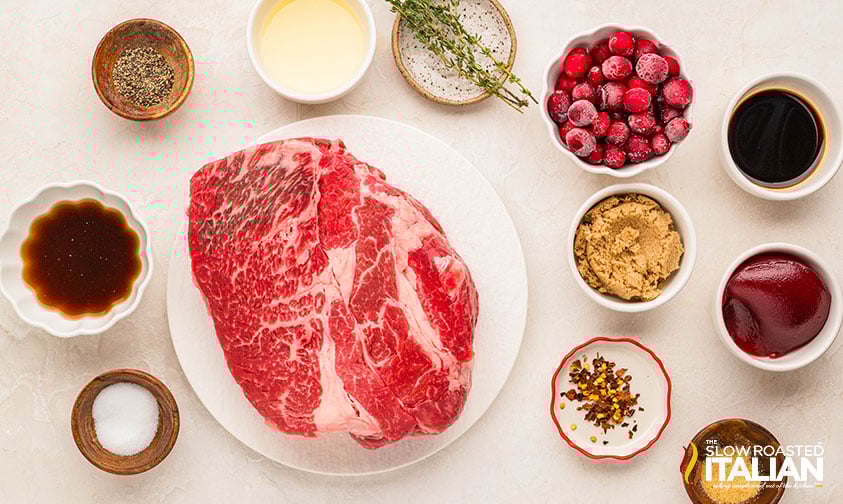 ingredients for christmas roast recipe