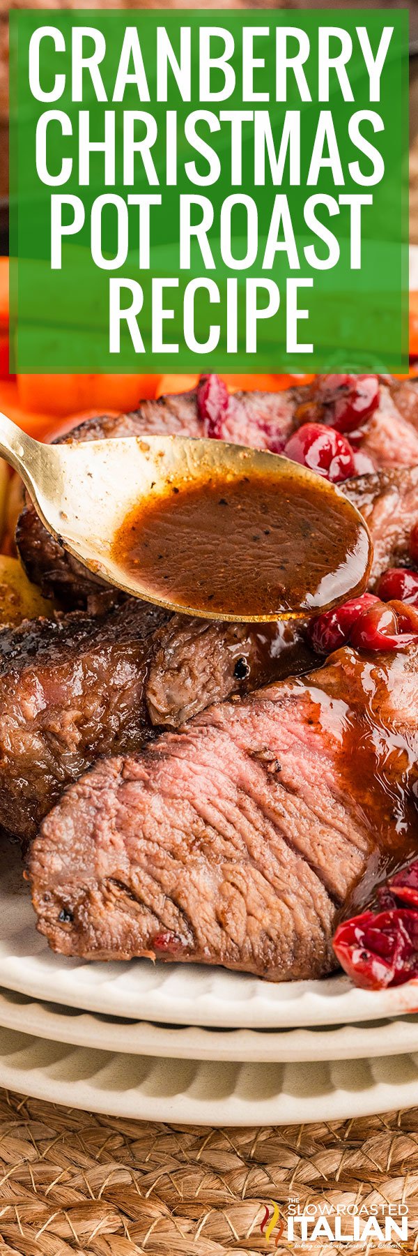 Cranberry Christmas Pot Roast -PIN