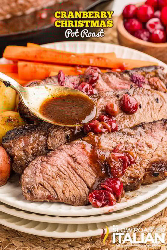 titled: Cranberry Christmas Pot Roast
