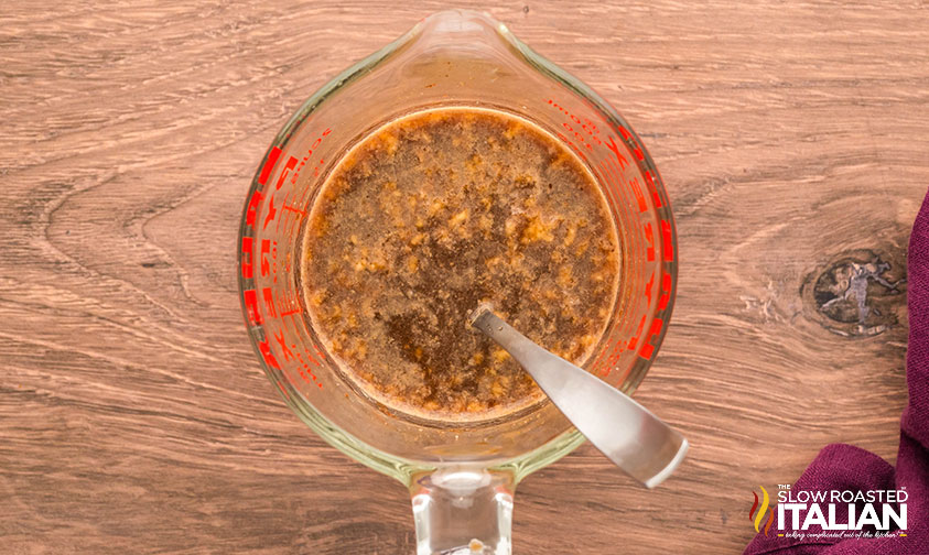 mixed gravy base for crockpot steak bites