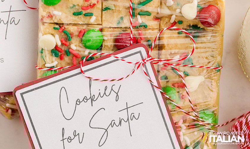 packaged cookie dough for christmas cookies