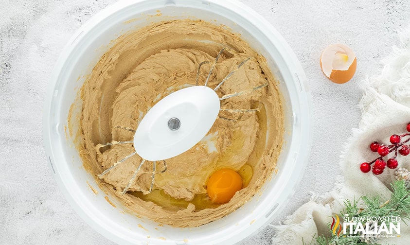 creamed butter, sugar and eggs in large mixing bowl