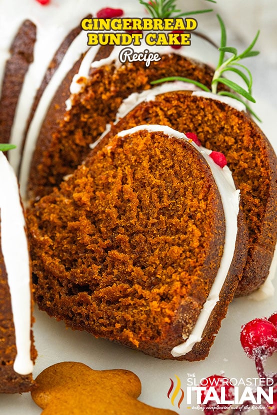 titled: Gingerbread Bundt Cake Recipe