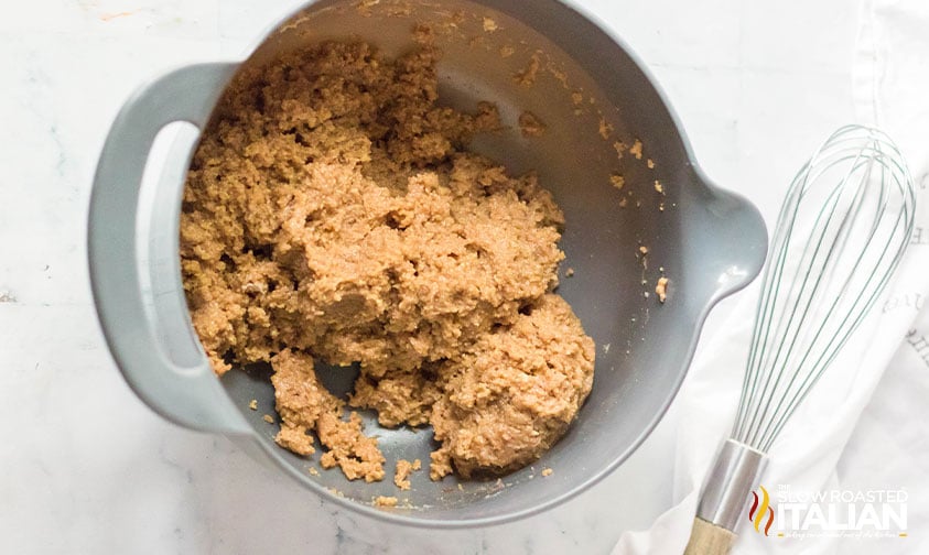 mixed snickerdoodle truffle dough