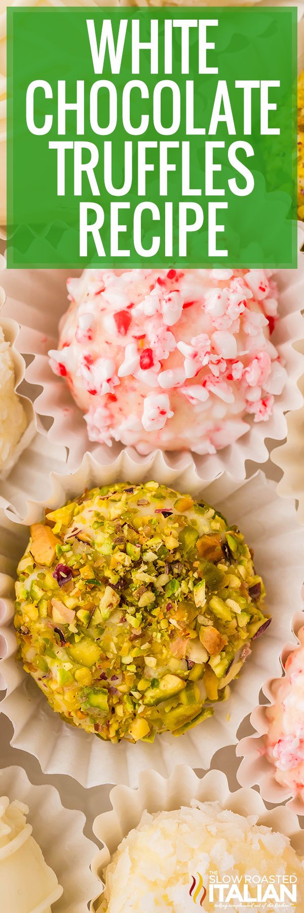 White Chocolate Truffles Recipe -PIN