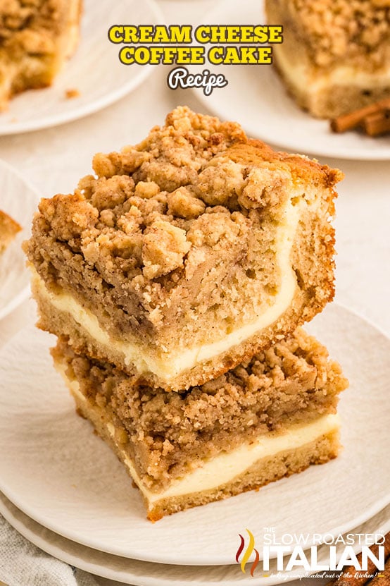 titled: Cream Cheese Coffee Cake Recipe