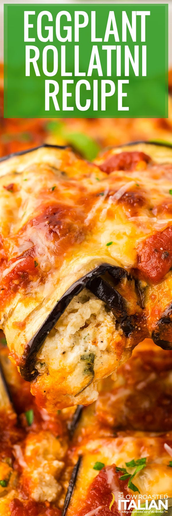 Eggplant Rollatini Recipe -PIN