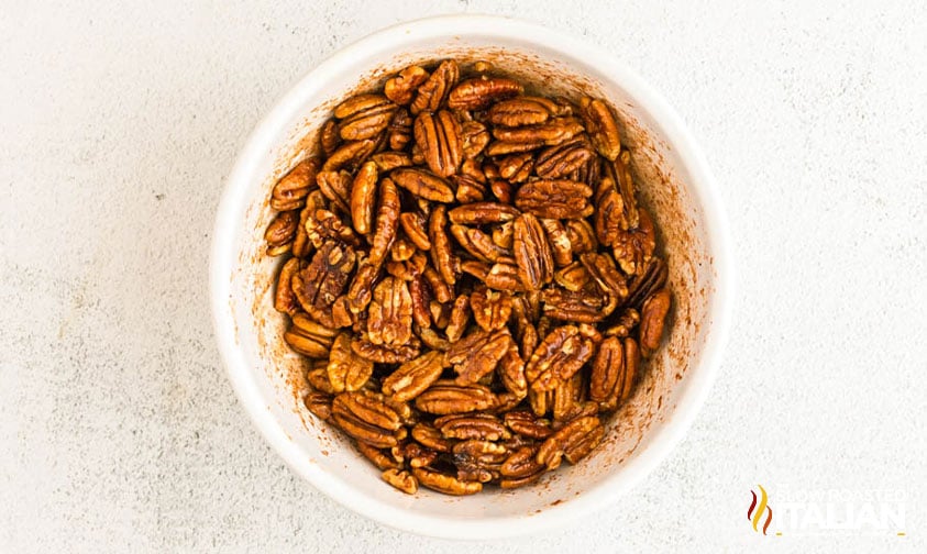 coating pecans in spices for spice pecans recipe