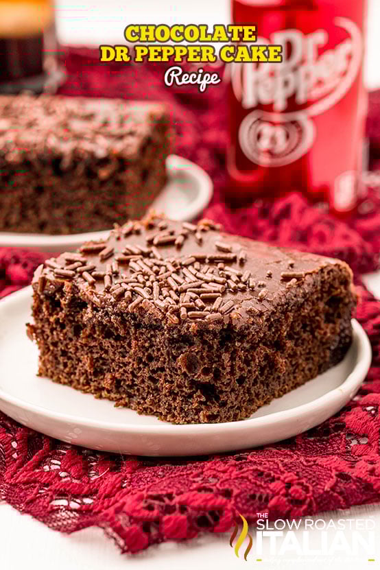 titled image: Chocolate Dr Pepper Cake Recipe
