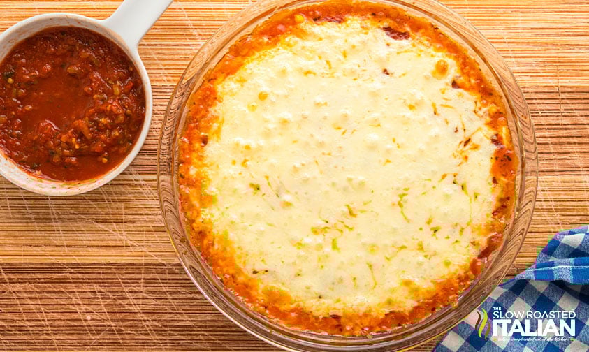 baked cream cheese salsa dip