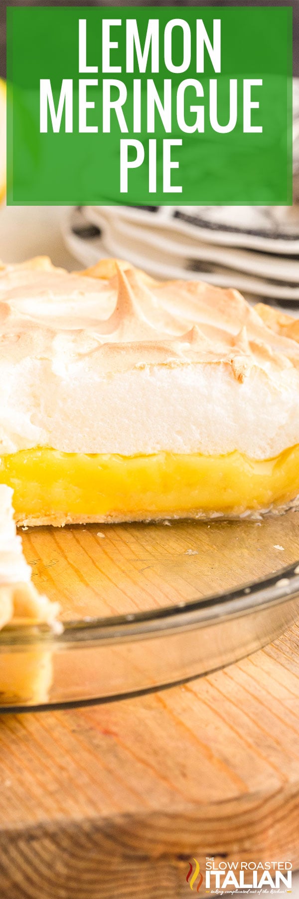 Lemon Meringue Pie Recipe -PIN
