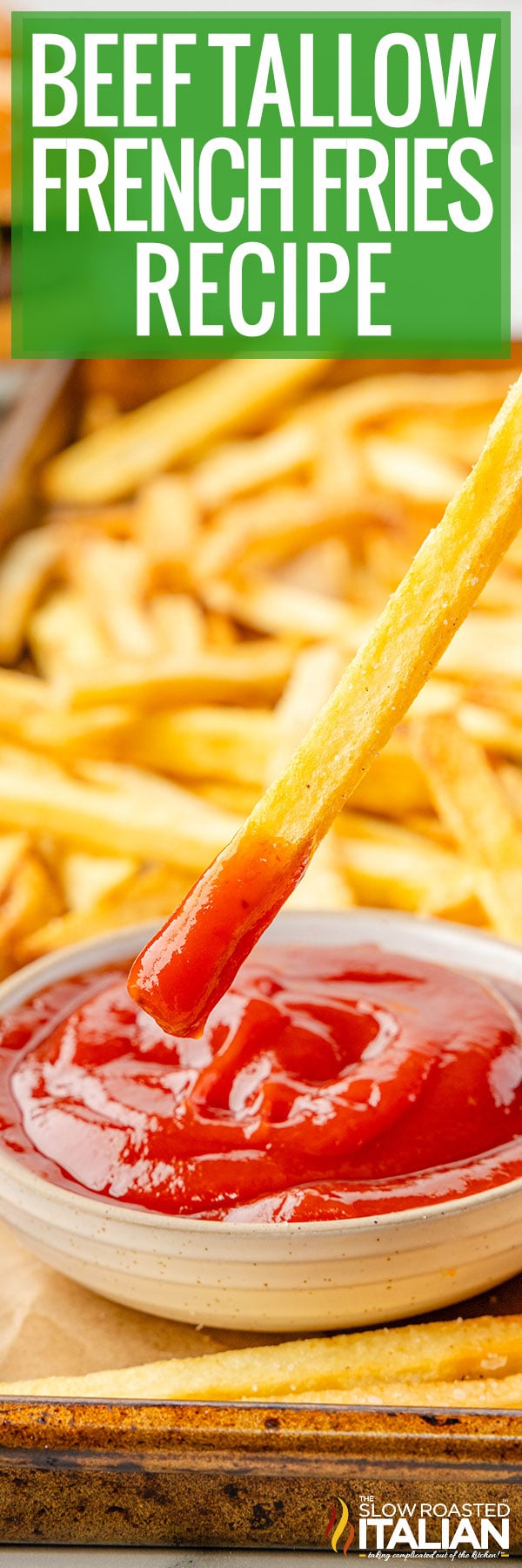 Beef Tallow French Fries Recipe -PIN