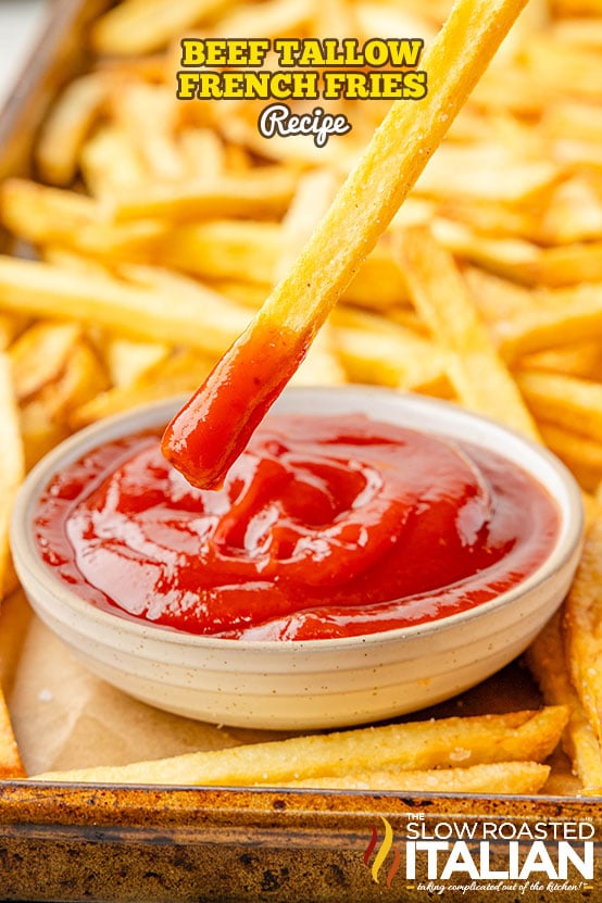 titled image: Beef Tallow French Fries Recipe