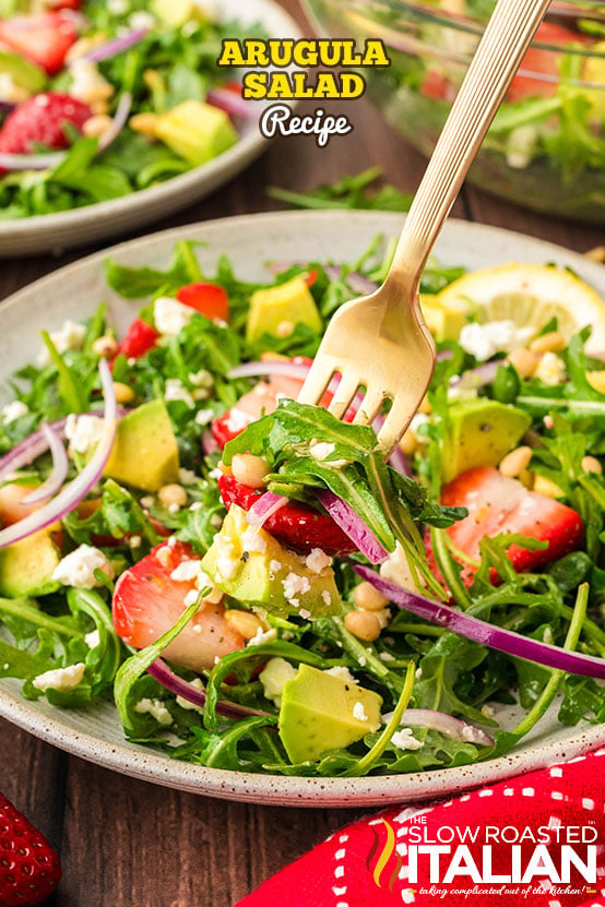 titled image: Arugula Salad Recipe