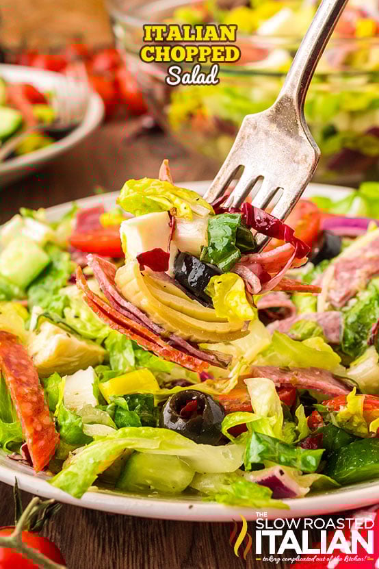 titled image: Italian Chopped Salad
