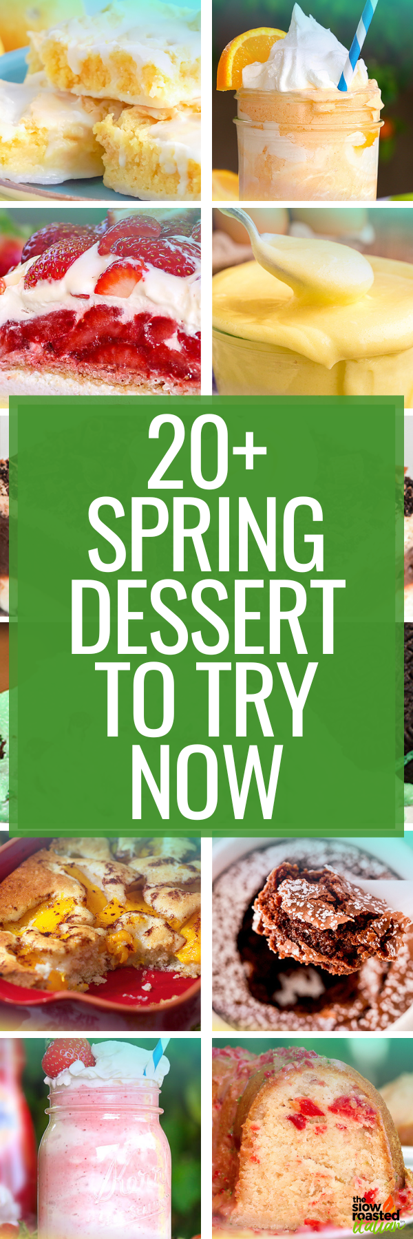 20+ Spring Desserts Quick & Easy Recipes! -PIN