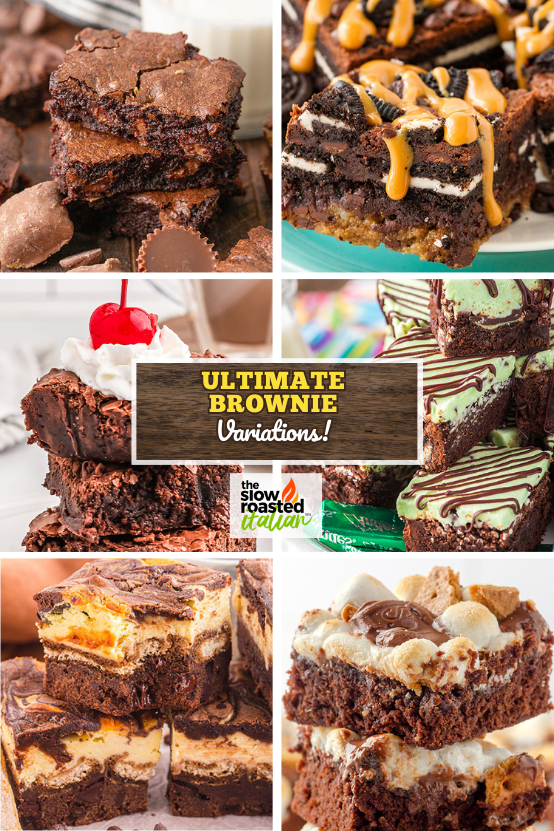 Titled image: Ultimate Brownie Variations