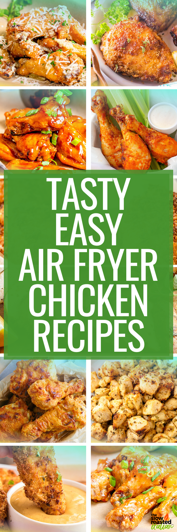 Easy Air Fryer Chicken Recipes -PIN
