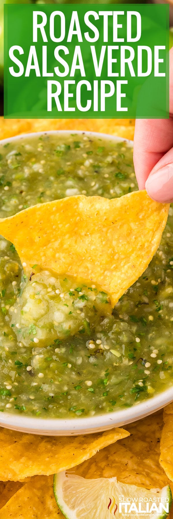 Roasted Salsa Verde Recipe -PIN