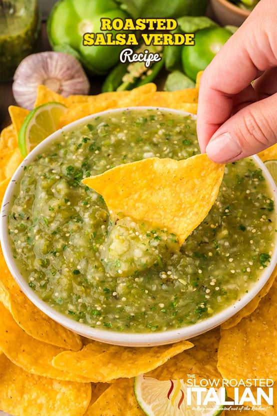 titled image: Roasted Salsa Verde Recipe