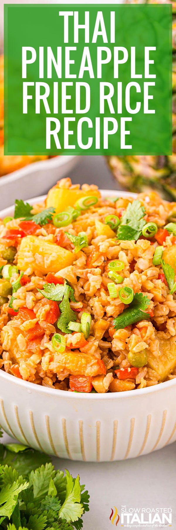 Thai Pineapple Fried Rice Recipe -PIN