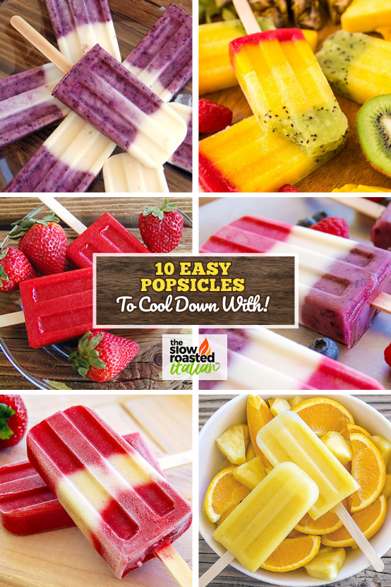 Titled: 10 Easy Popsicles To Cool Down With