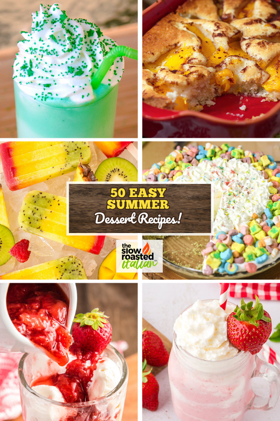 Titled image: 50 Easy Summer Dessert Recipes