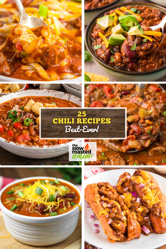 Titled: 25 Chili Recipes Best Ever!
