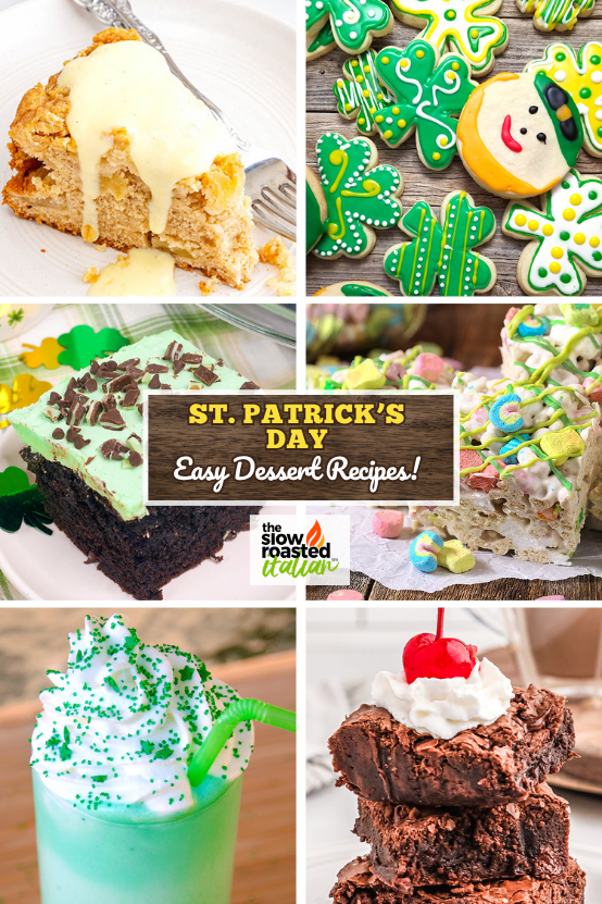 Titled: St. Patrick's Day Easy Dessert Recipes