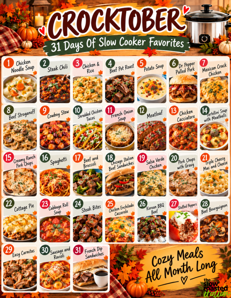 Crocktober - 31 Days Of Slow Cooker Favorites